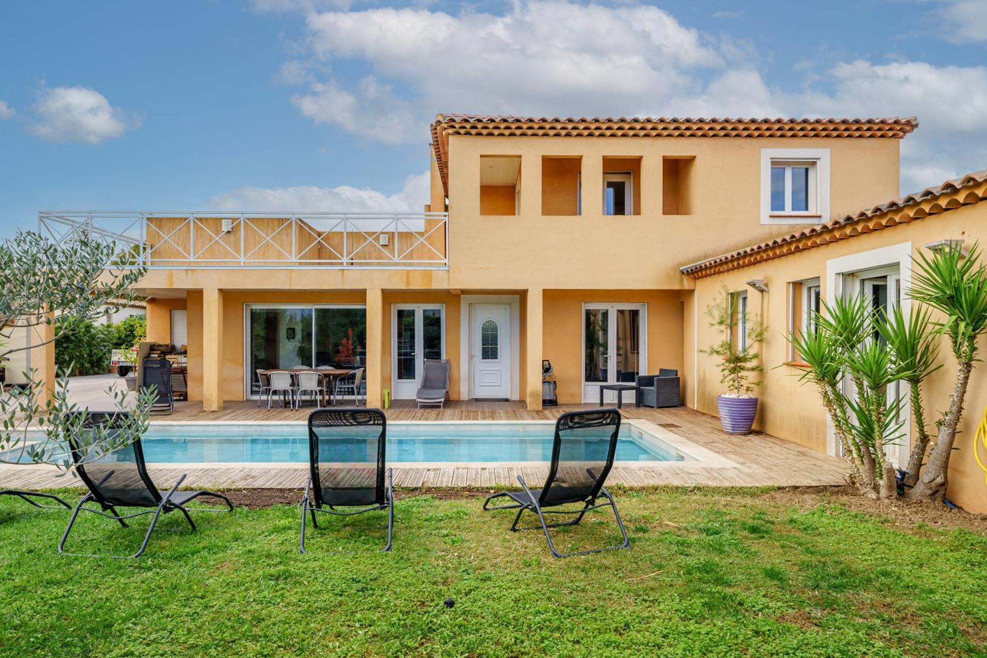 Maison Plain-Pied Aubagne Extérieur photo